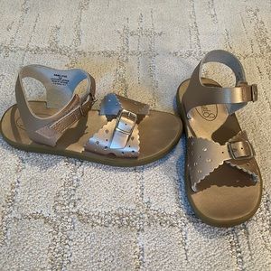 Footmates Ariel Sandal - Light Gold - Sz. 12 - Excellent Condition